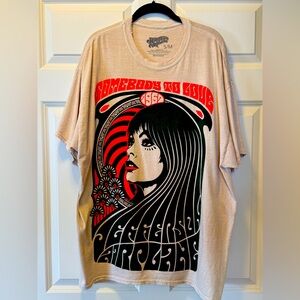 JEFFERSON AIRPLANE, OVERSIZED BAND TEE